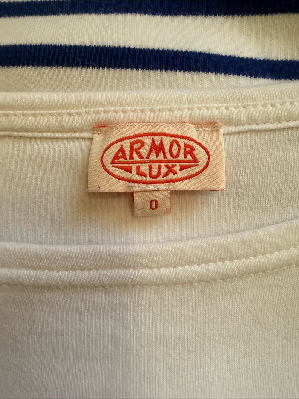 Armor Lux, Tudy Cotton Knit Breton Stripe Dress sz 0 - Picture 5 of 10